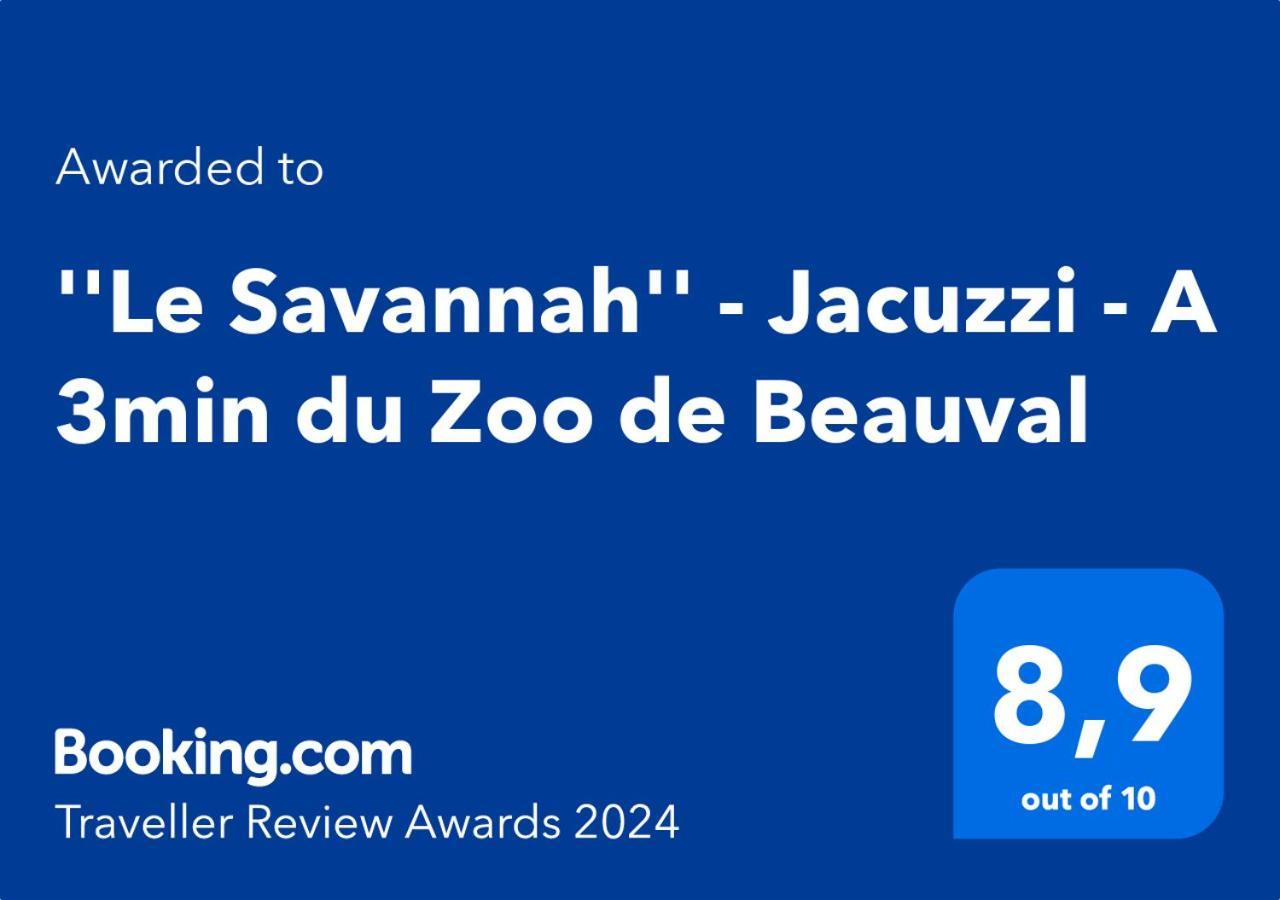 "Le Savannah" - Jacuzzi - A 3Min Du Zoo De Beauval Saint-Aignan  Exterior foto